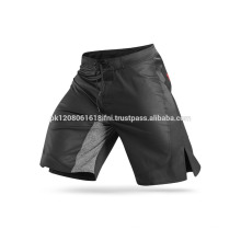 Short crossfit MMA sur mesure pour vêtements de sport pour hommes et femmes